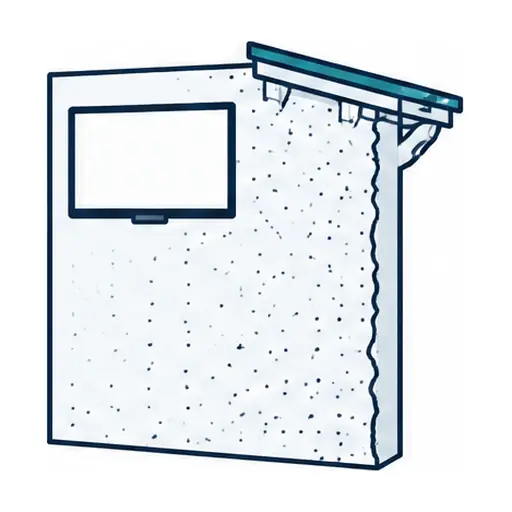 Schematic: Stucco patio or exterior wall