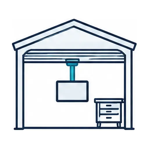 Schematic icon: Garage TV Mounting