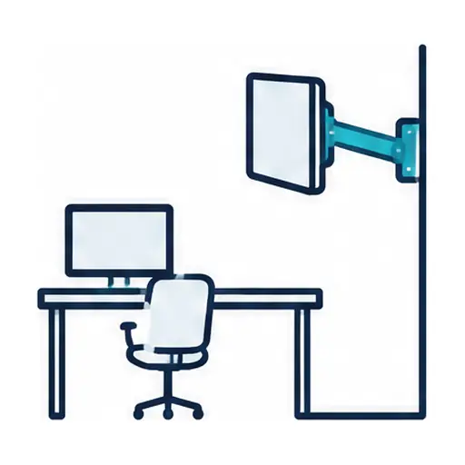 Schematic icon: Home Office TV Mounting